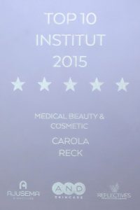 Carola Reck - Auszeichnung - Top Institut 2015